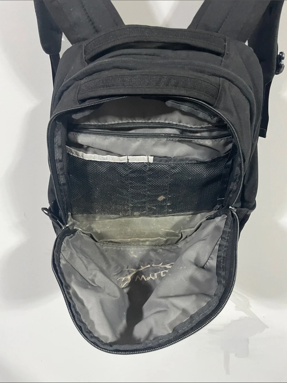 The North Face Black Stalwart WYLD Logo Backpack